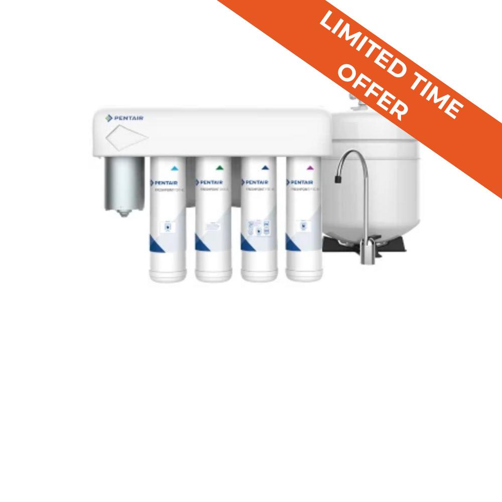 Pentair Freshpoint 4-Stage Reverse Osmosis System w Booster Pump (GRO-475BP)